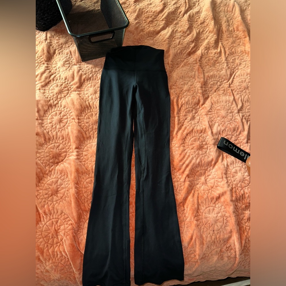 lululemon high waisted mini flare